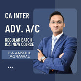 CA Inter Jan 26 & May 26 Exams | Advance Accounting Regular Batch By CA CS Anshul Agrawal